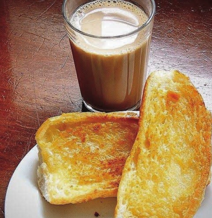 Café da manhã completo todos os dias ☕